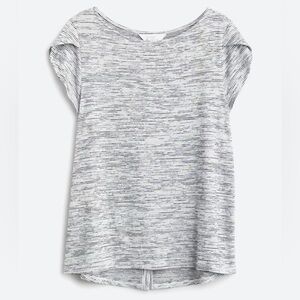 Market and Spruce Bravyan Button Back Detail Knit Tee, Size XXL